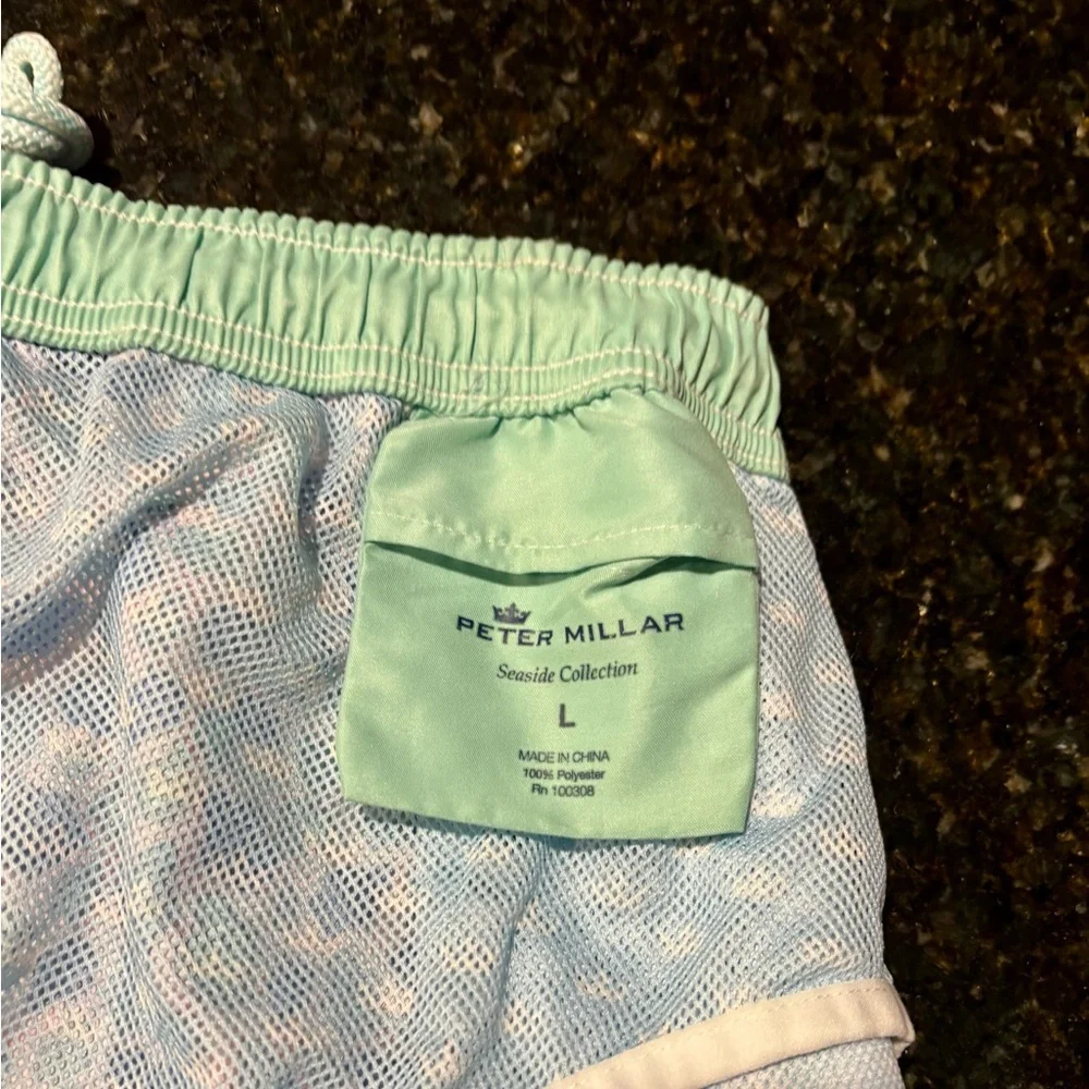 ⛱️PETER MILLAR Seaside Collection Turtle Swim Trunks⛱️
